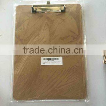 Customized different size of wooden clipboard