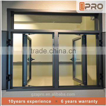 Designer door and window aluminum window frame and glass