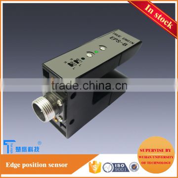 position sensor for textile material handling machine web guiding