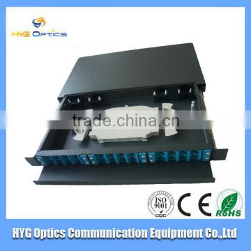 24 port sc fiber optic patch panel for fiber solution