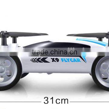 2.4G 4CH 6-axis SYMA X9 Air&Sky Dual Mode RC FLying Car Air-land RC Drone With 3D Flip photo-2