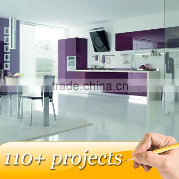 Modern Design Custom 18mm MDF Plate Kitchen Cabinet