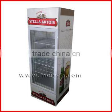 190L Upright Display Showcase Fridge, Showcase Glass Display