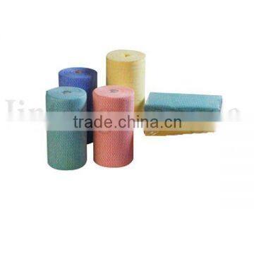 Comfortable Spunalce Nonwoven Towel Rolls