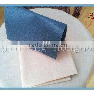 Spunlace nonwoven fabrics for synthetic leather substrate