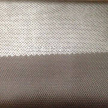 polyester stripe suede fabric