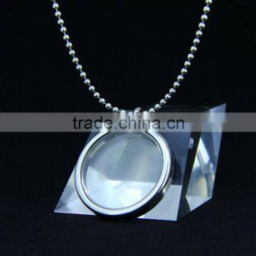 Stainless Steel Round Glass Pendants Wholesale photo-3