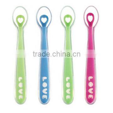 Silicone Spoon for Baby ,baby Feeding Spoon,infant Kids Children Silicone Spoon