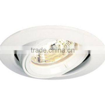 Adjustable Tilt 32 deg Low voltage halogen recessed MR16 Downlight HL272