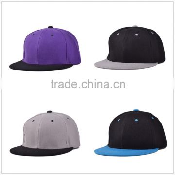 Simple Plain Cheap Snapback Hats Wholesale Plain Snapback Cap Hot Sale