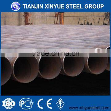 spiral / helical submerged arc welded pilling tubing pipe