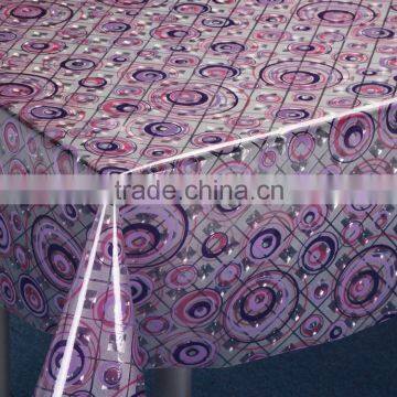3D Embossed Printed PVC Tablecloth Table Cover photo-4