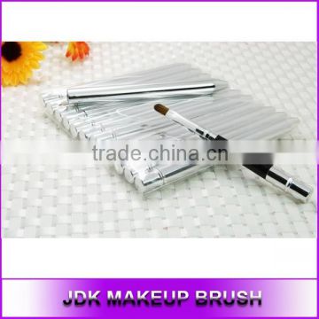 High Quality Lip Brush with Black Silver Handle