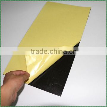 Black color eva foam adhesive backed foam sheet