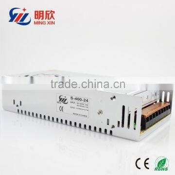 24v 17a LED switching power supply, 400w LED power supply with 2 years of warranty, DC 24V 17A