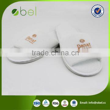hotel colorful knit wedge pedicure slipper and toe separator