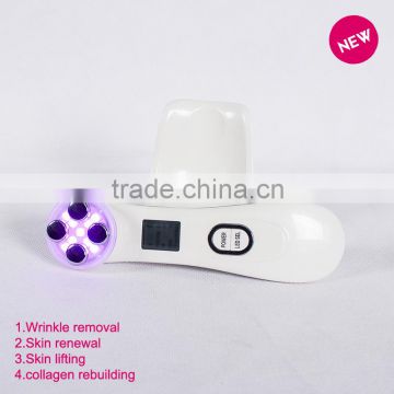 new Wrinkle Removal face lifting home use device anti wrinkle beauty device / portable ultrasonic facial skinbeauty