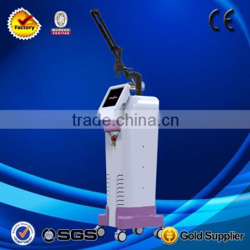 Mole Removal Beauty Salon Clinic Aesthetic Use Co2 Fractional Laser 10MHz Equipment / Fractional Laser Scar Remove Sun Damage Recovery Skin Care