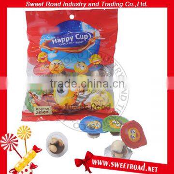 Happy Mini Cup Chocolate Crispy Biscuit