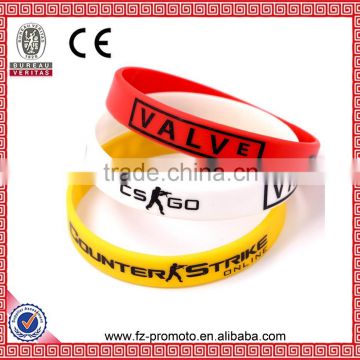 Promotional Top Quality Silicone Rubber Wristband High Quality Silicone Bracelet Wristbands Manufacturer China