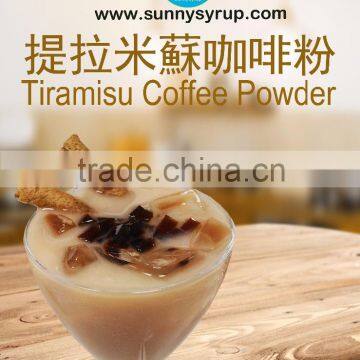 Tiramisu Coffee drink powder instant use 2016