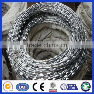 Anping Factory Good Quality Hot Dipped Galvanized Or Stainless Steel Anti-Climb Razor Barbed Wire photo-2