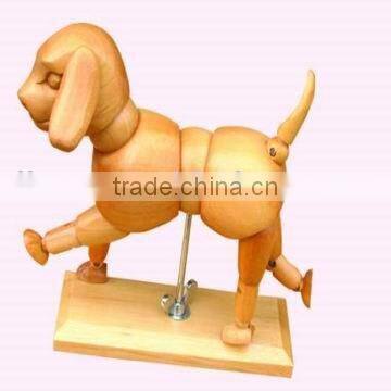 Wooden Dog Manikin