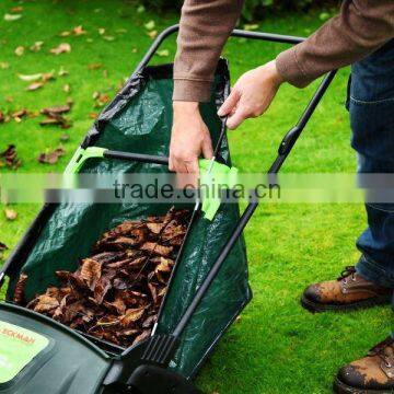 garden backyard maintenance tractor with basket manual sweeper