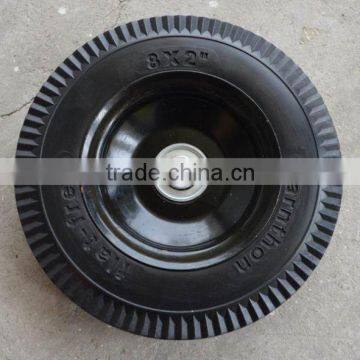 Pu foamed stroller wheel