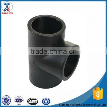 Hdpe pn16 polyethylene pipe equal tee