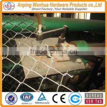 professional factory supply good quality manual operated chain link fence machine making