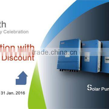 30HP Solar Submersible Pump System 22 KW JNP22KH FOR Irrigation photo-5