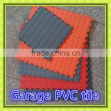 2016 new pre sale interlocking heavy duty stable pvc garage floor tiles