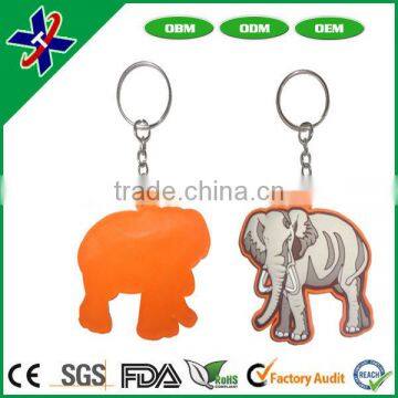 Promotional Item One side PVC Keychain