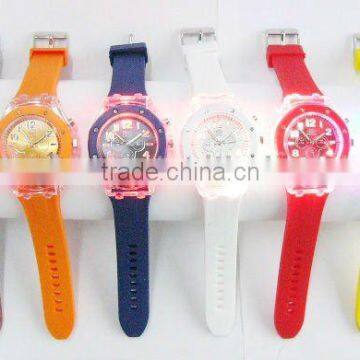 silicone watch