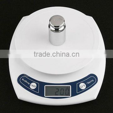 Series 7Kg/1g Electronic Kitchen Scale Multi-Unit White