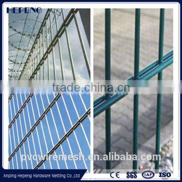 Galvanized iron welded steel wire double wire fence