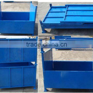 folding metal container