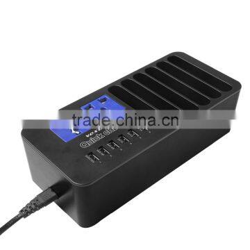 High Speed Best Selling Smart Digital Power Quick Charging Charger With 6 Ports Sundial photo-5