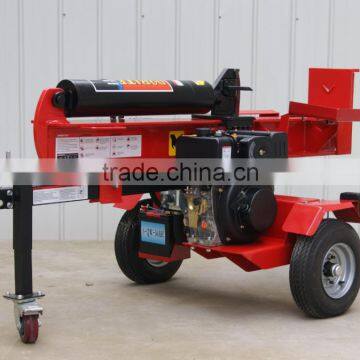 Diesel 40Ton wood Log splitter log cutting machine