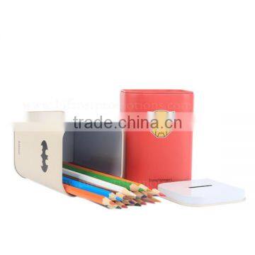 Dual Purpose Pen Container Brush Pot Cheap Piggy Bank photo-2