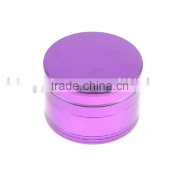 CSP custom metal round purple herb Grinder/smoking Grinders from China