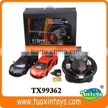 mini rc racing toy car, steering wheel control children toy car