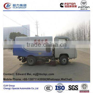 Foton 1 Cbm Diesel Vacuum Road Sweeper photo-4