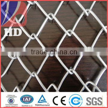 Galvanized And PVC Coated Chain Link Fence