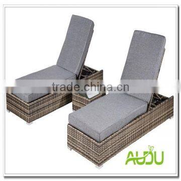 Rattan Plastic Sun Lounger,Aluminium Sun Lounger,Beach Sun Lounger photo-3
