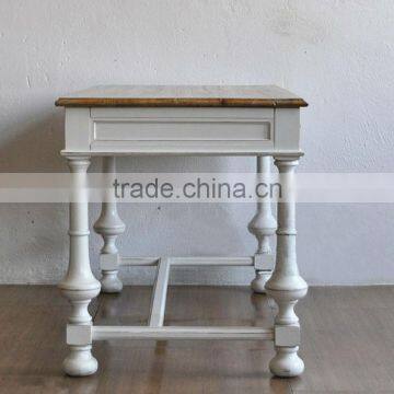 Spanish Style Wooden Rectangular Living Room Console Table With Antique Finishing Workmanship photo-2