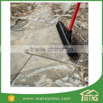 Slanted Side Sweep Clean Soft Rubber Broom Brush photo-5