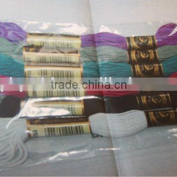 14081613 polyester embroidery thread/cross stitch thread/ china embroidery thread