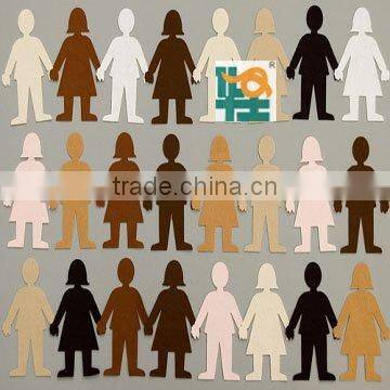 Red Flower Shape Placemat for Househould Use photo-2